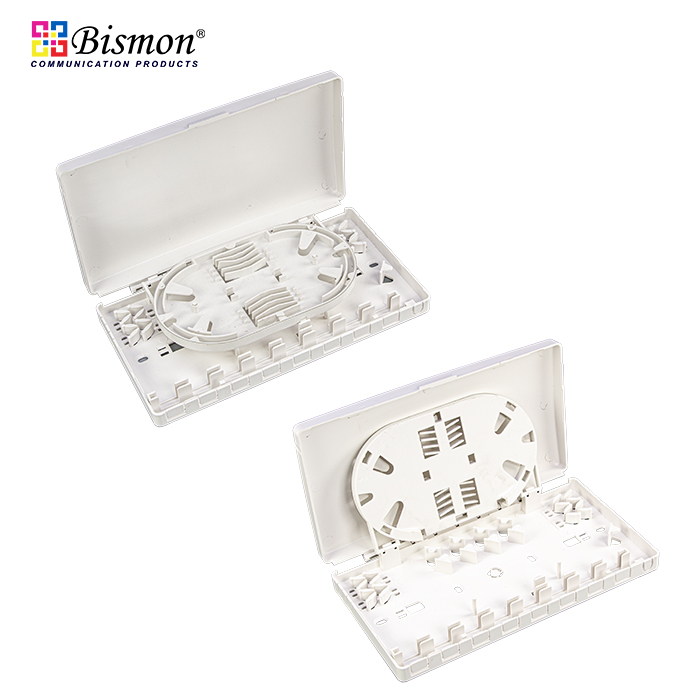 Fiber optic box กล่องพักสาย 8 Ports Socket Panel FTTx Box (กล่องเปล่า)